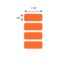 Nevs Cryo Tube Labels  33x13mm for 1.5/2ml Tubes Orange Roll Form LCR-12114-O - alternate 2